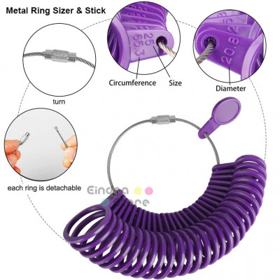 Metal Ring Sizer & Stick
